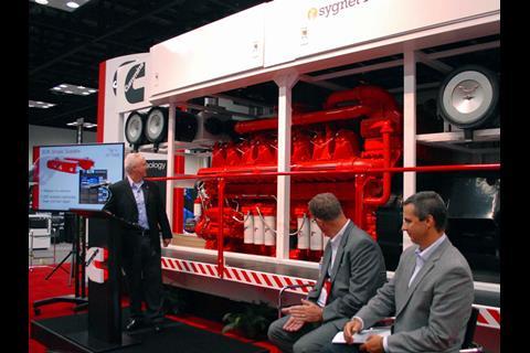Cummins' locomotive power module is being developed through a design collaboration with Sygnet Rail Technologies.